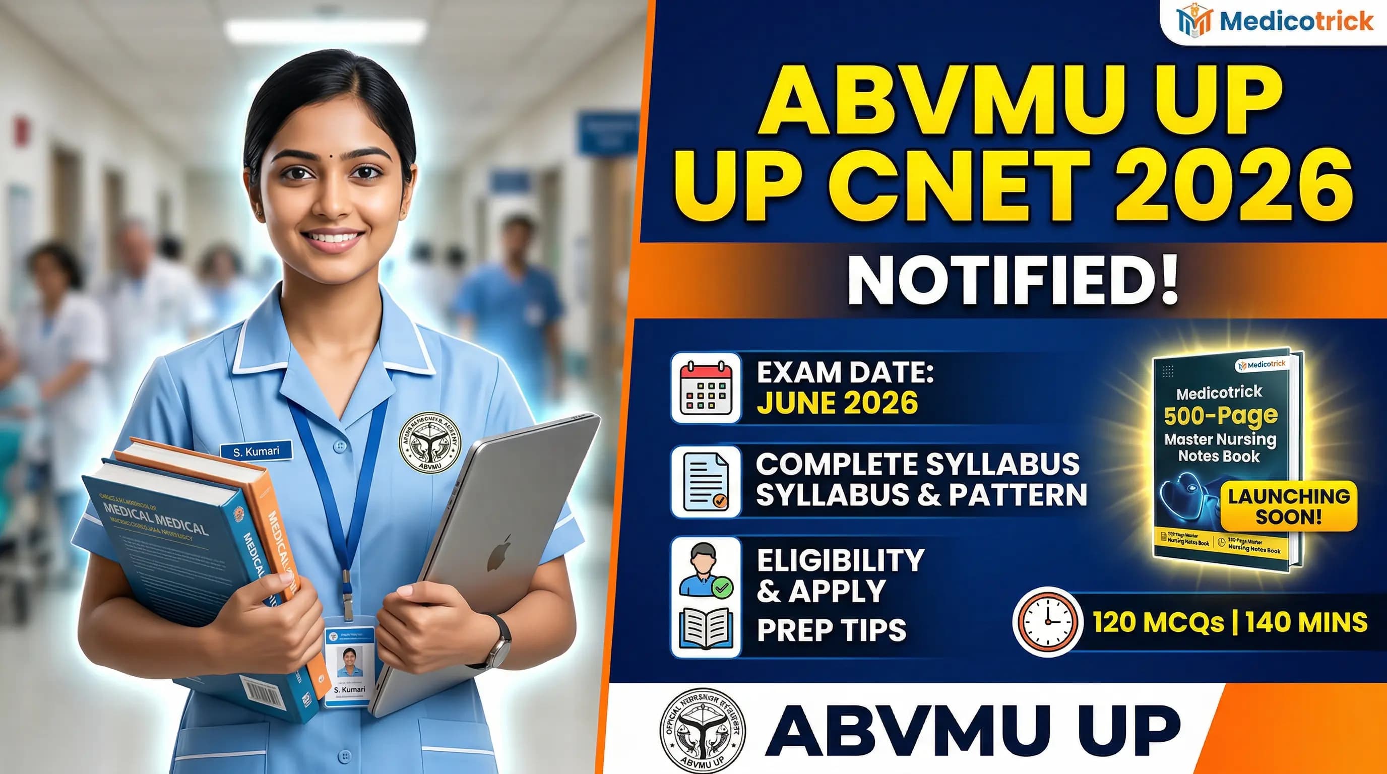 ABVMU UP CNET 2026: Complete Application Guide, Syllabus & Exam Pattern