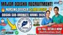 Big News! OSSSC Nursing Officer Recruitment 2026: 5,989 Vacancies Announced in Odisha (Apply Online Soon)